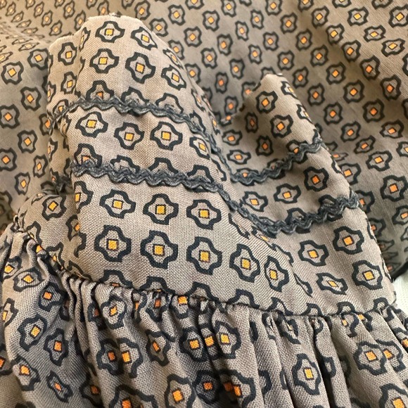 Candy Jones California 50's 60's Vintage Greyish Brown Day Dress sz XS/0 - Picture 9 of 15